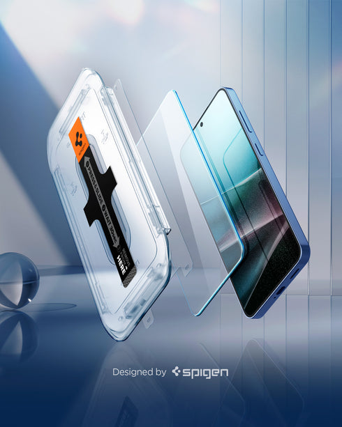 מגן מסך Spigen Galaxy S25 / S24 Glas.tR EZ Fit HD (אריזה של 2)